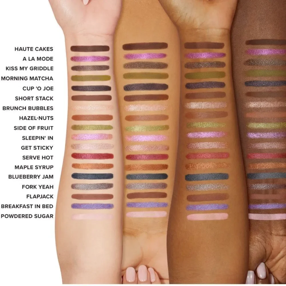 Too Faced Maple Syrup Pancakes Eyeshadow Palette 18 gorgeous buttery shades NEW